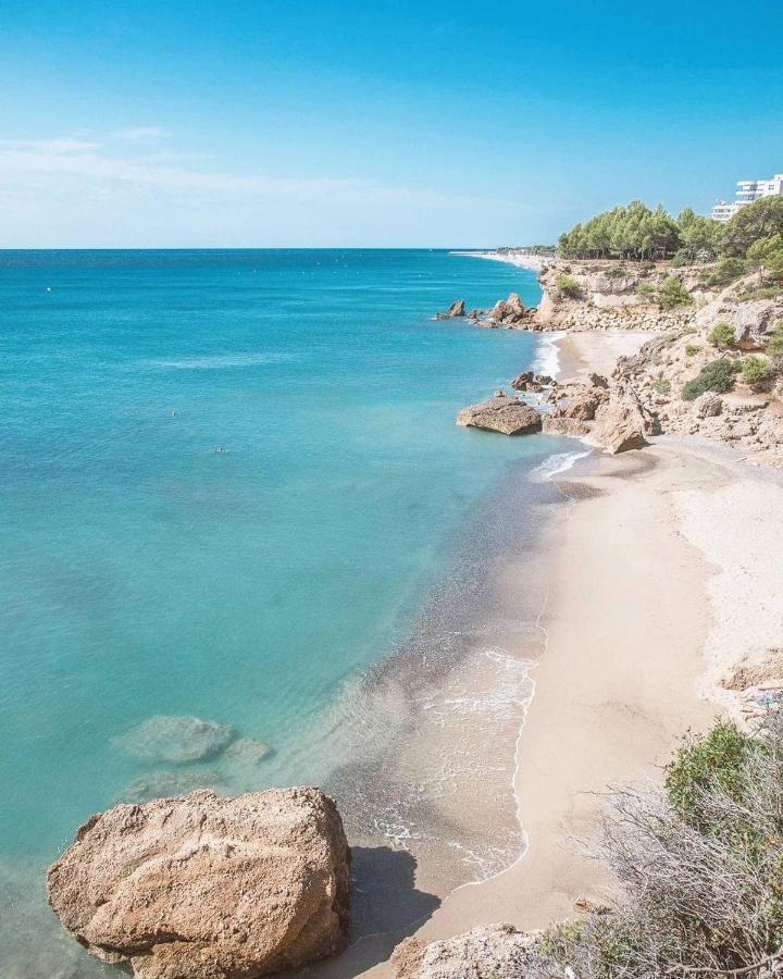 Apartamento Familiar Con Piscina A Un Paso De Playa Cala Sirenas Miami Playa Kültér fotó